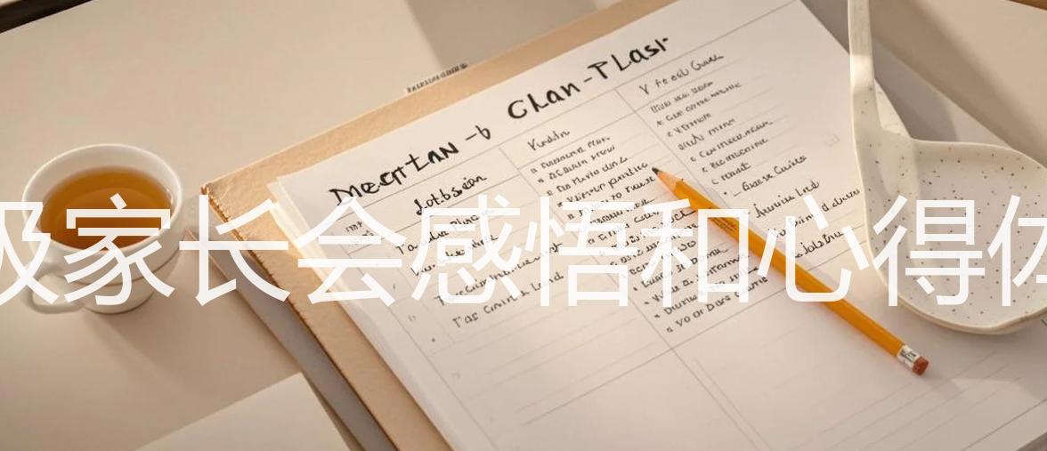 小学二年级家长会感悟和心得体会怎么写