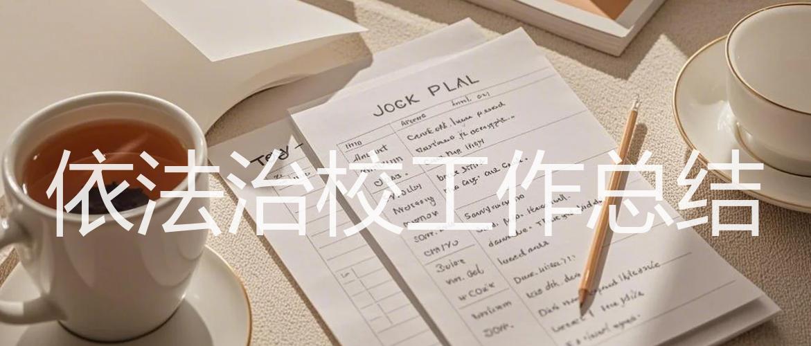 依法治校工作总结_15篇精选